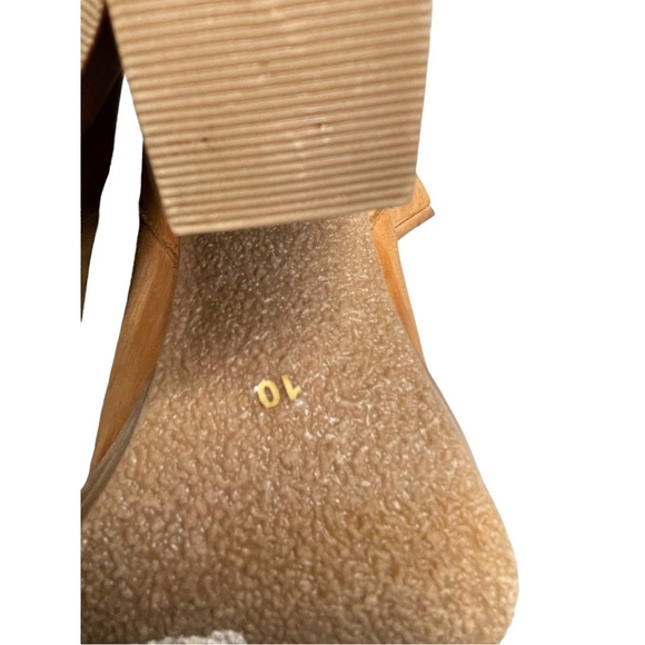 Musse & Cloud Ankle Bootie Suede Laser Cut Anthropology Sz 10 - Picture 7 of 10